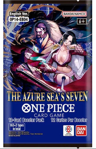OP14 The Azure Sea's Seven Booster Pack from Sealed Case