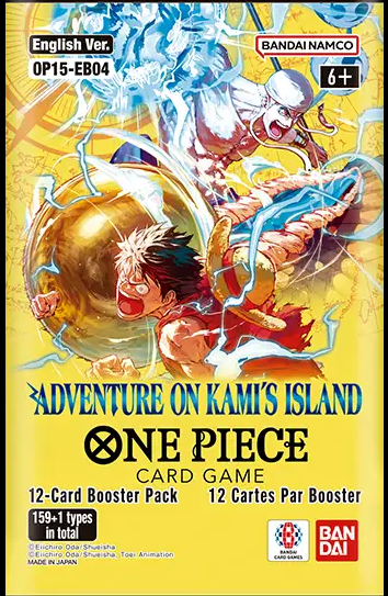 OP15 Adventure on Kami's Island Booster Pack from Sealed Case